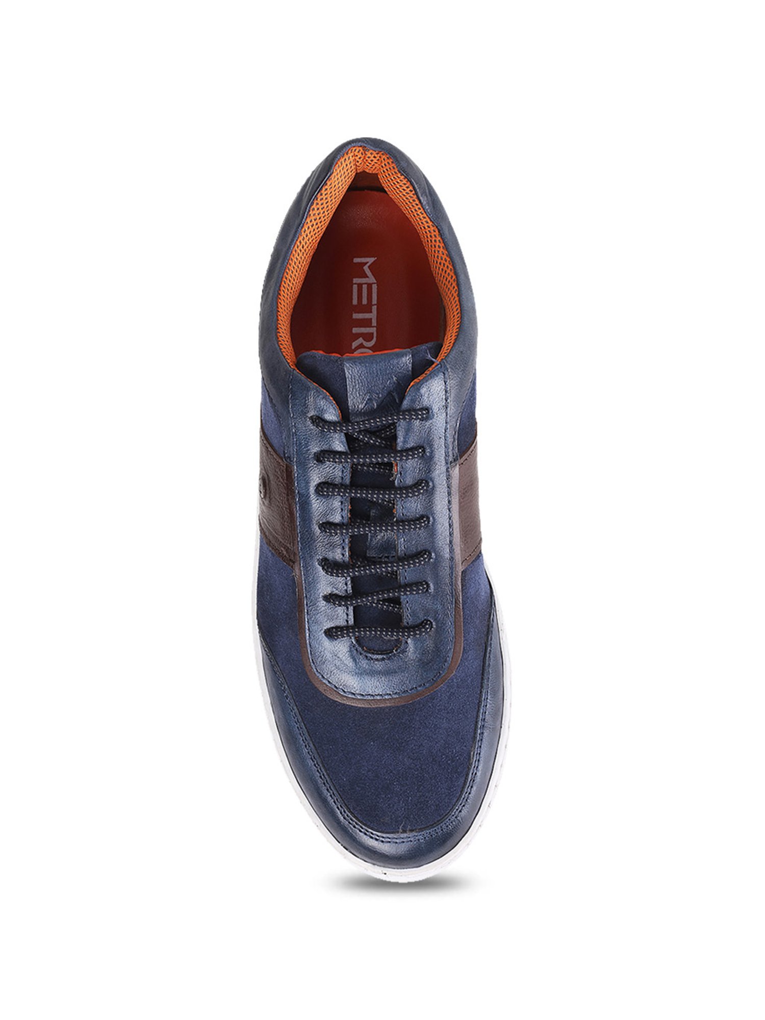 Metro Men's Navy Casual Sneakers