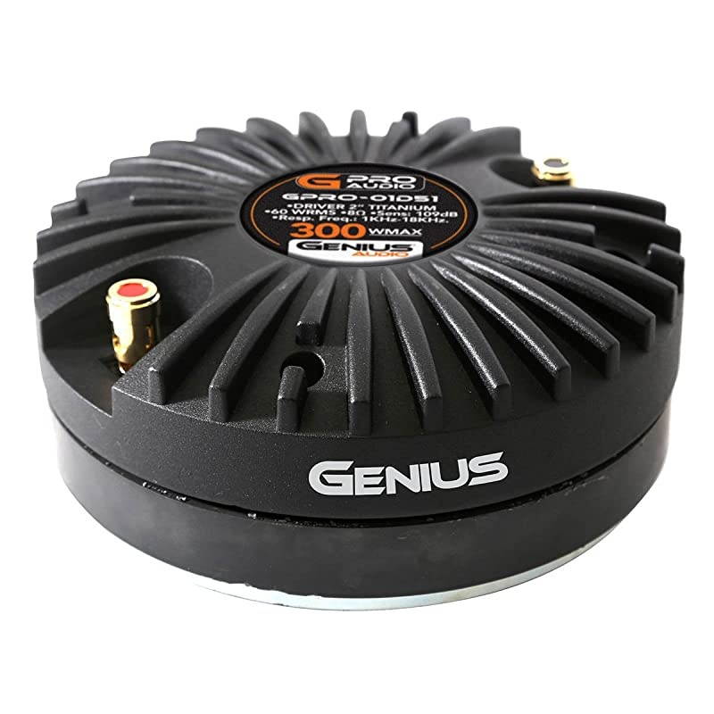 GPRO-01D51 2" 300 Watts-Max Compression Driver 8-Ohms Titanium Diaphragm