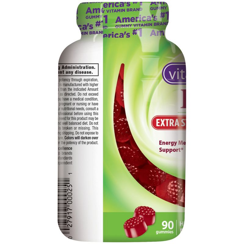 Vitafusion Extra Strength Vitamin B12 Dietary Supplement Gummies - Cherry - 90ct