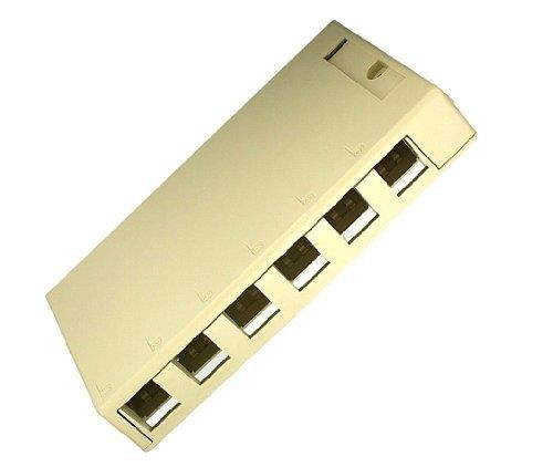 41089-6IP LEVITON TELCOM QUIKPRT 6PRT SRFC MNT HSNG IVY