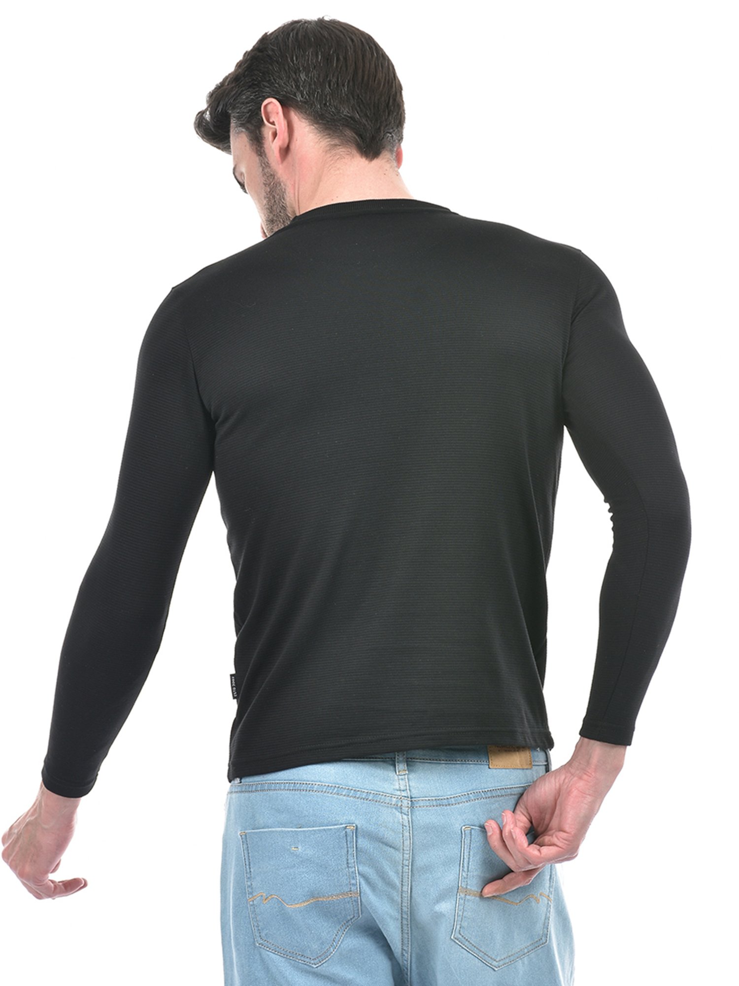 Integriti Black Regular Fit Crew T-Shirt