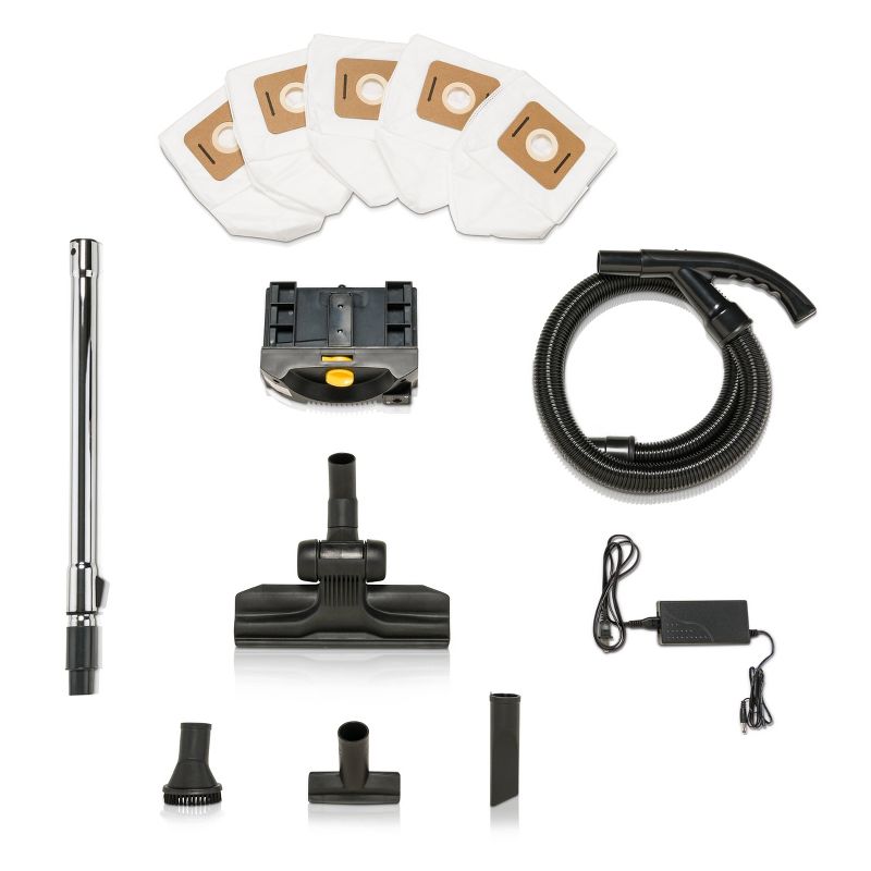 Prolux 8qt Battery Powered Backpack Vacuum - Black