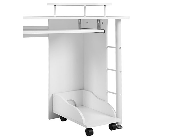 Home Office Computer Desk Gaming Desk Home Office Desk Computer Desk Study Workstation Furniture Table with Keyboard Tray and Drawers ,Black,GT39