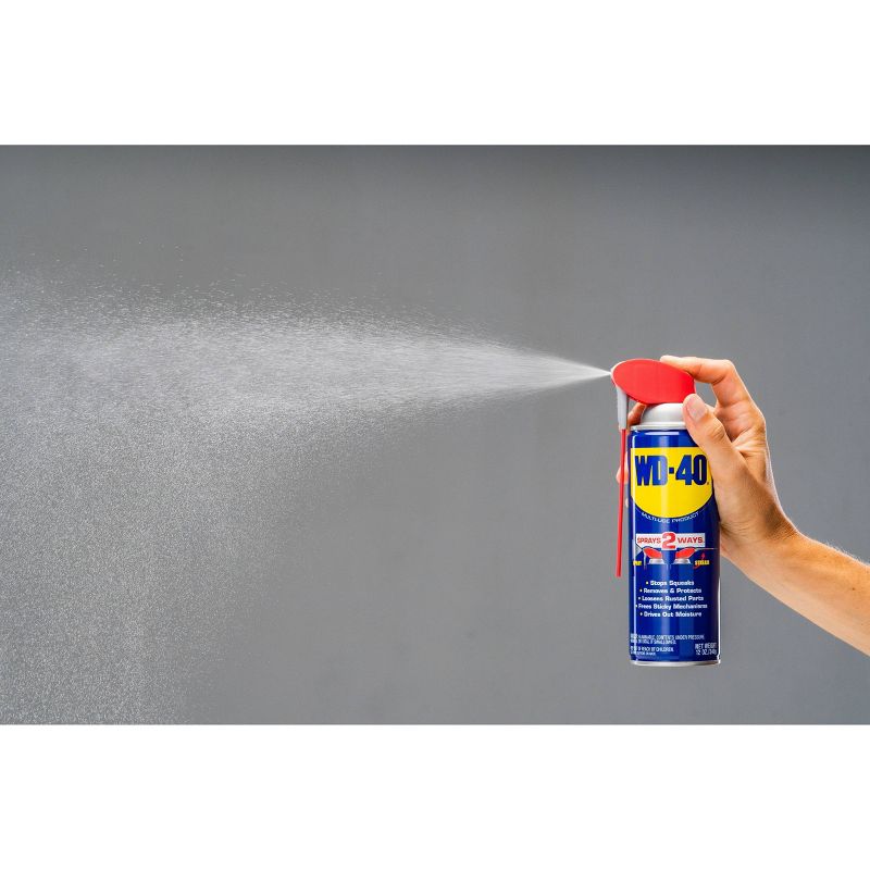 WD-40 12oz Industrial Lubricants Multi-Use Product with Smart Straw Spray