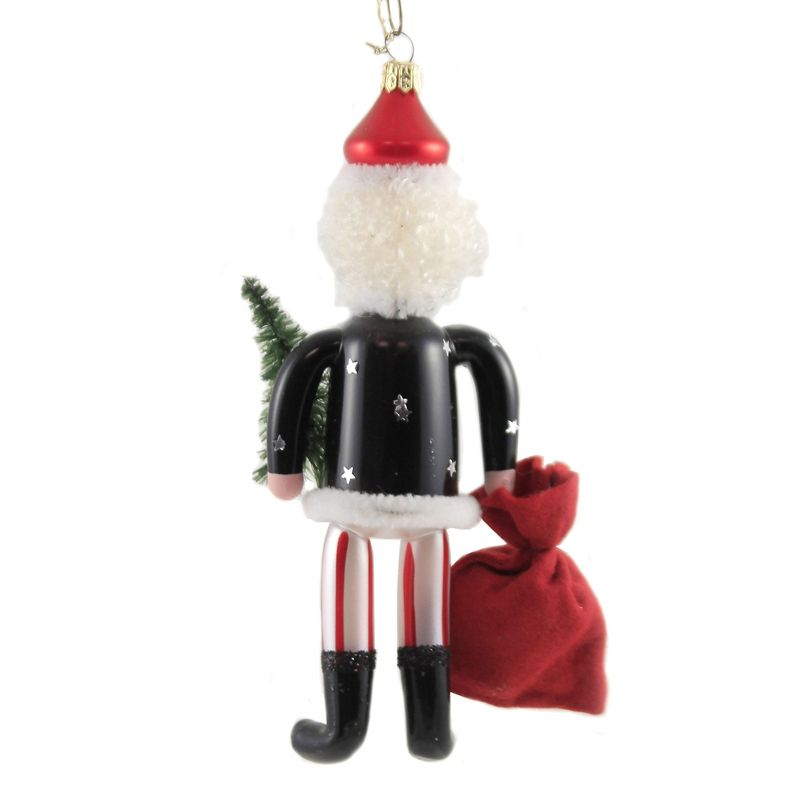 Italian Ornaments 7.25" Soldier Santa With Bag Christmas Italian Claus  -  Tree Ornaments