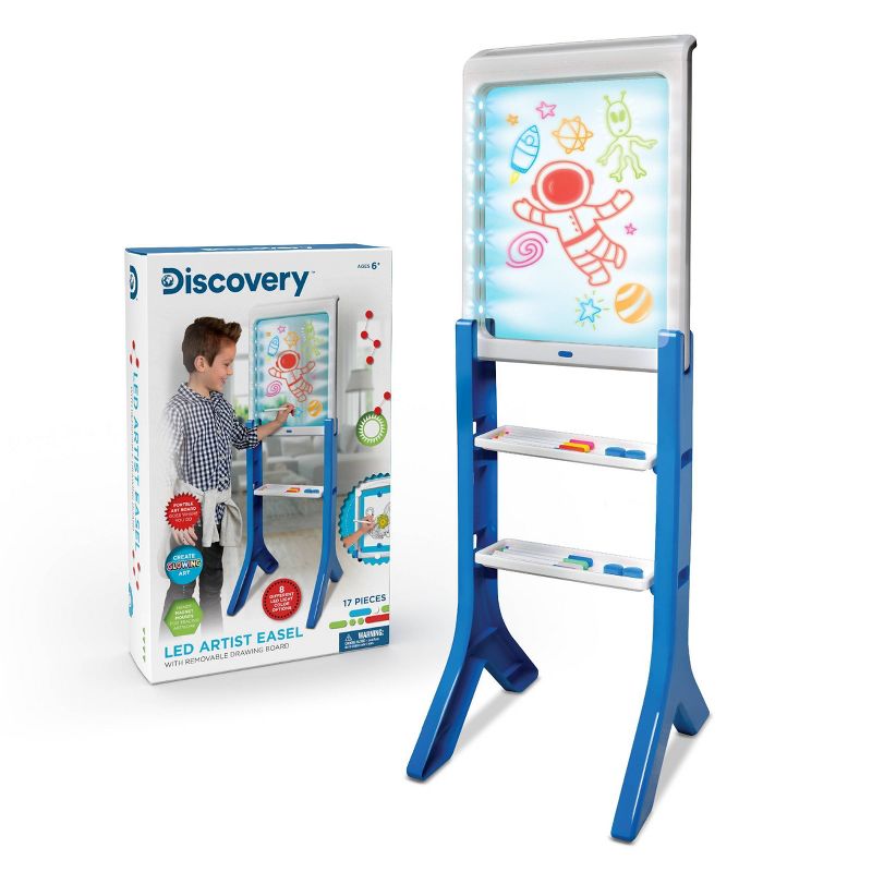 Floor Standing Toy Easel Light Designer - Discovery Kids