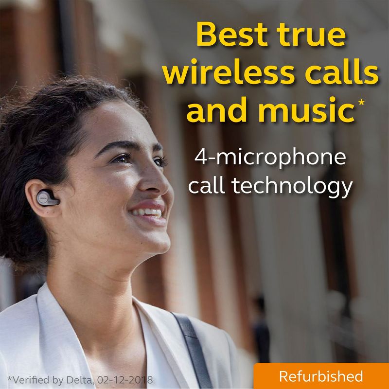 Jabra Elite 65t Titanium Black True Wireless Earbuds (Manufacturer Refurbished)