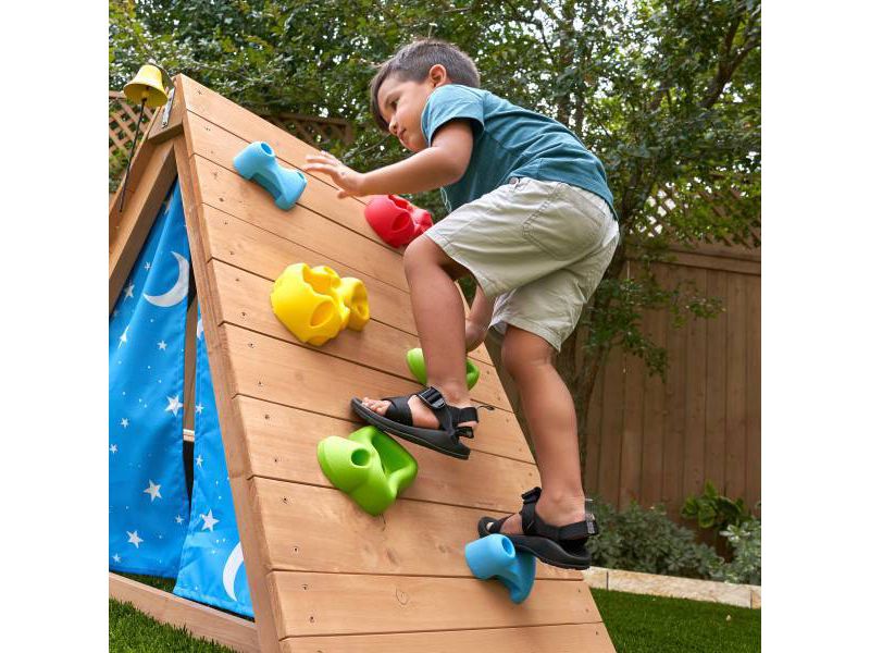 KidKraft A-Frame Hideaway & Climber Tent