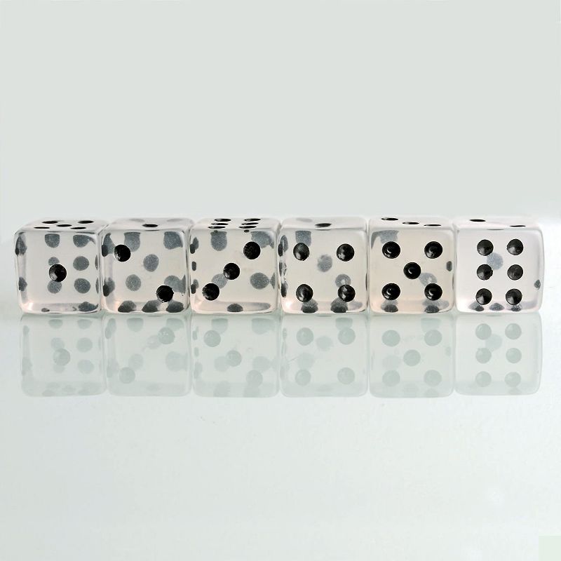 WE Games Mahogany Leather Dice Cup with Ribbed Rubber Lining, 5 Dice and Canvas Storage Bag