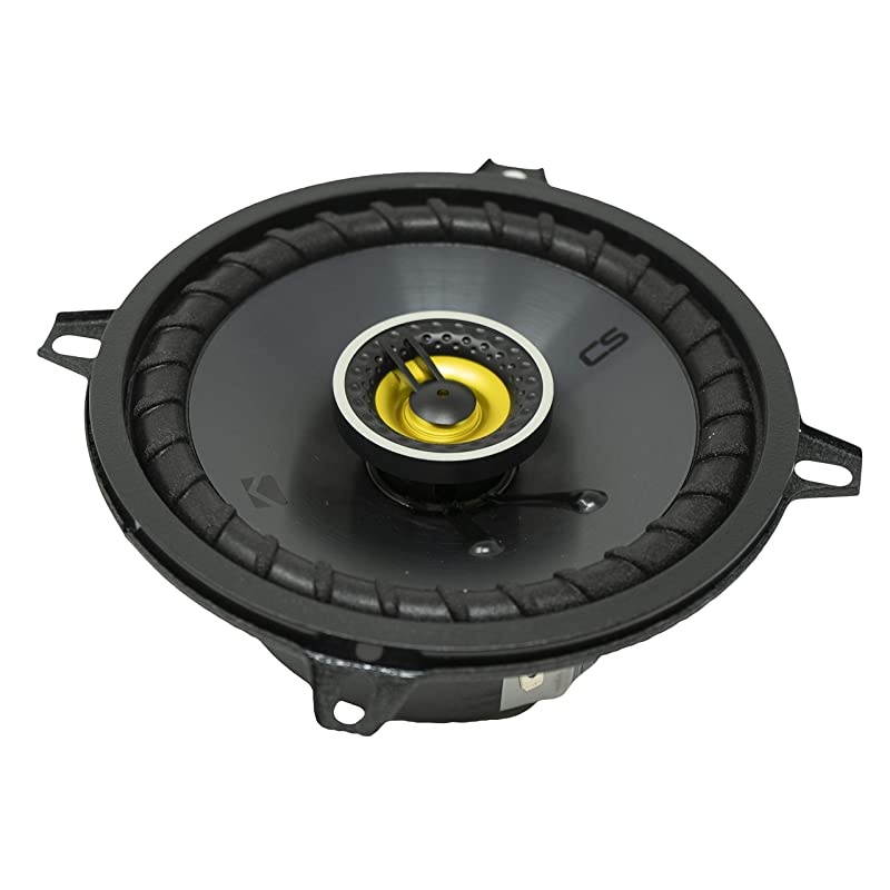 CS Series CSC5 525Inch Car Audio Speaker with Woofers Yellow 2 Pack