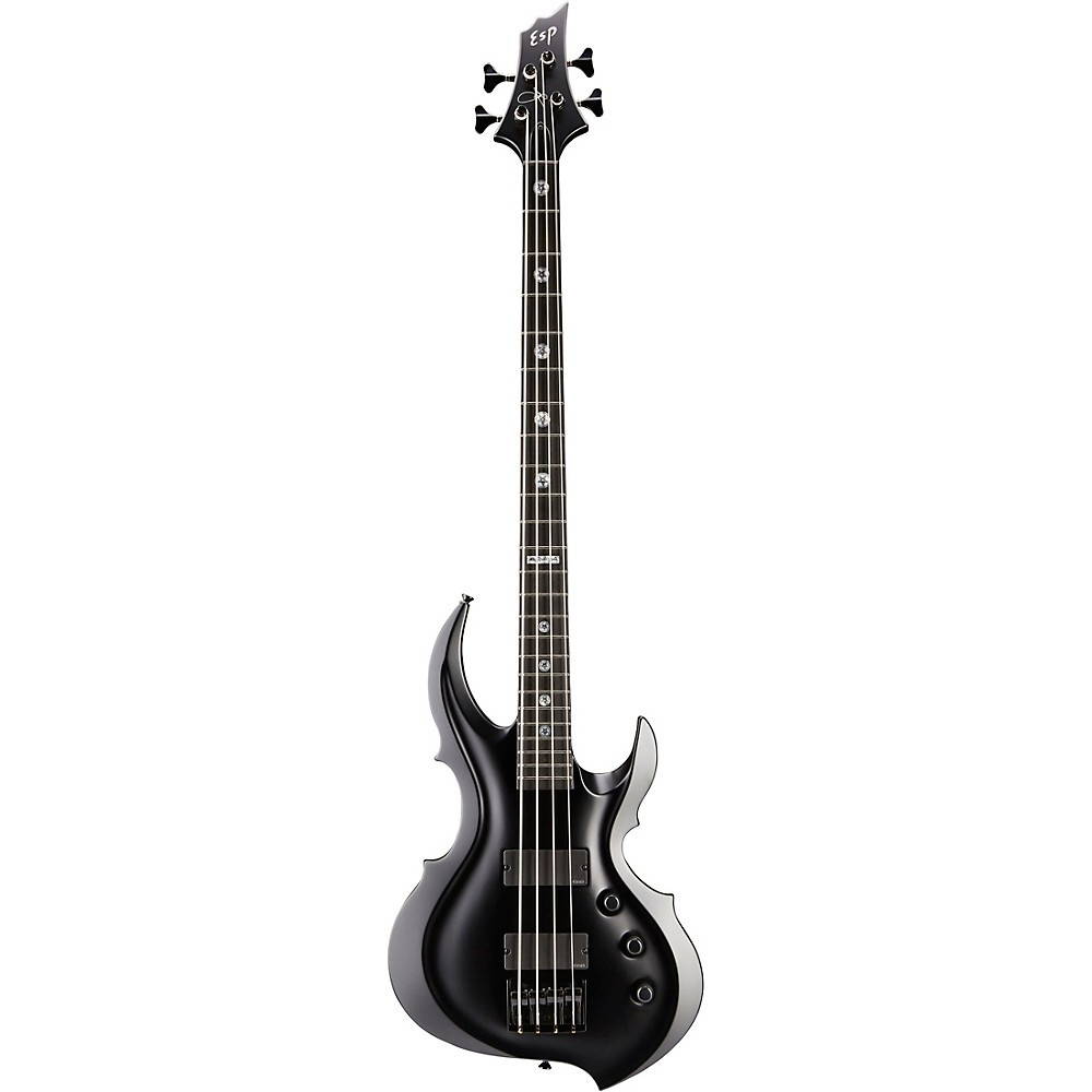 ESP Tom Araya Electric Bass Guitar Black Satin