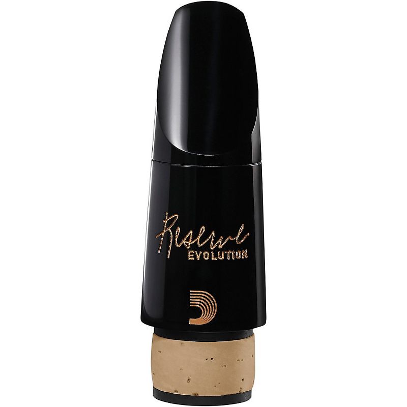D'Addario Woodwinds Reserve Evolution Mouthpiece - Bb Clarinet 1.08 mm Black