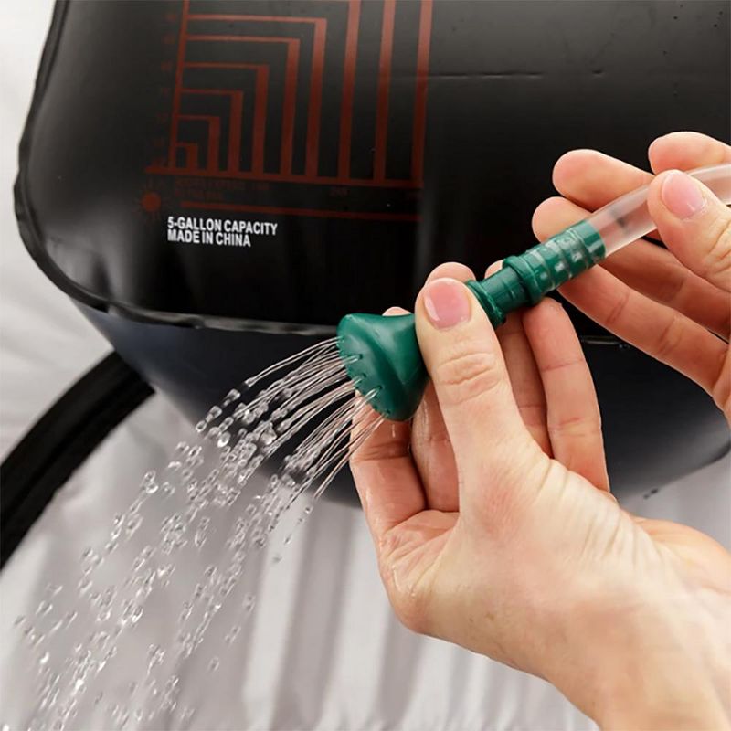 Caravan Canopy Domain 10 x 20 Foot Straight Leg Instant Canopy Tent Set, Black