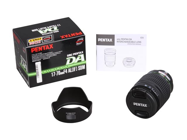 PENTAX 21740 smc P-DA 17-70mm f/4 AL (IF) SDM Lens