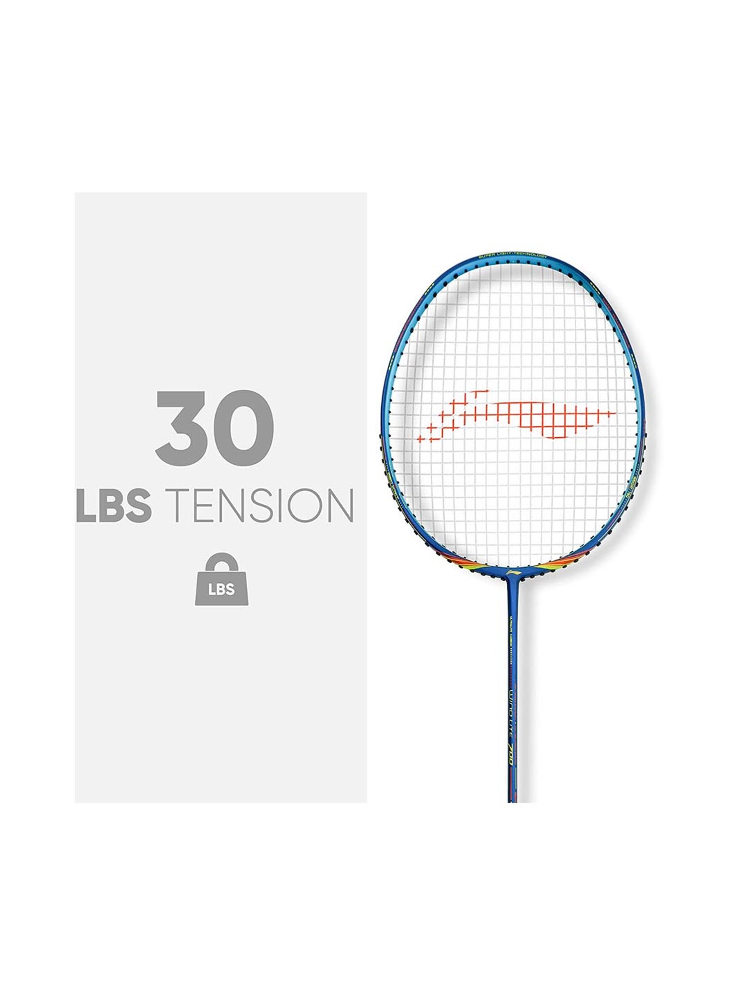 Triumph Multicolored Badminton Racquets with Shuttlecock for Adults (Set of 2)