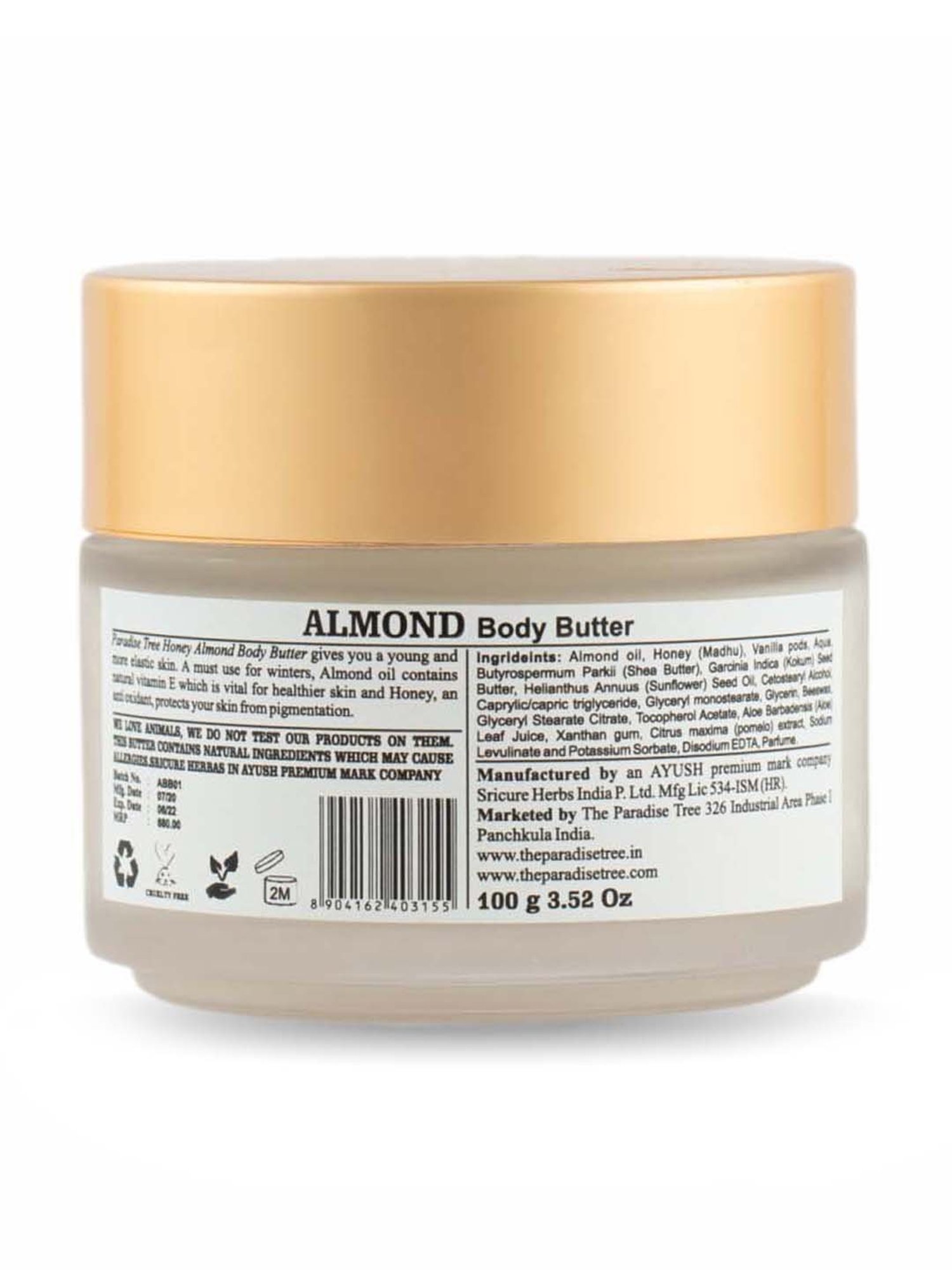 The Love Co. Cherry Blossom Body Butter - 200 gm