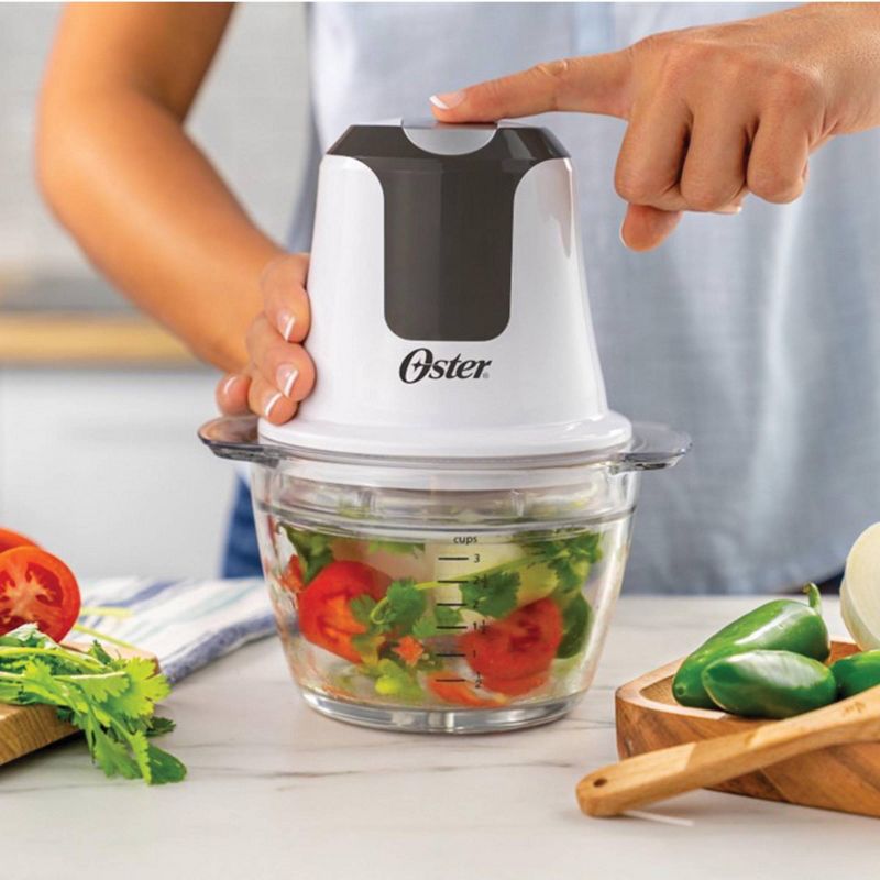 KitchenAid 2 Speed Pulsing Meal Prep Compact Mini Food Processor Chopper with 3.5 Cup Working Bowl, Contour Silver (Certified Refurbished)