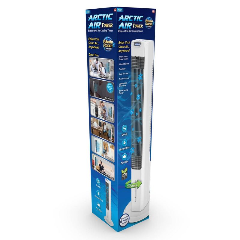As Seen on TV Arctic Air Tower Air Conditioner AATP-MC2 White