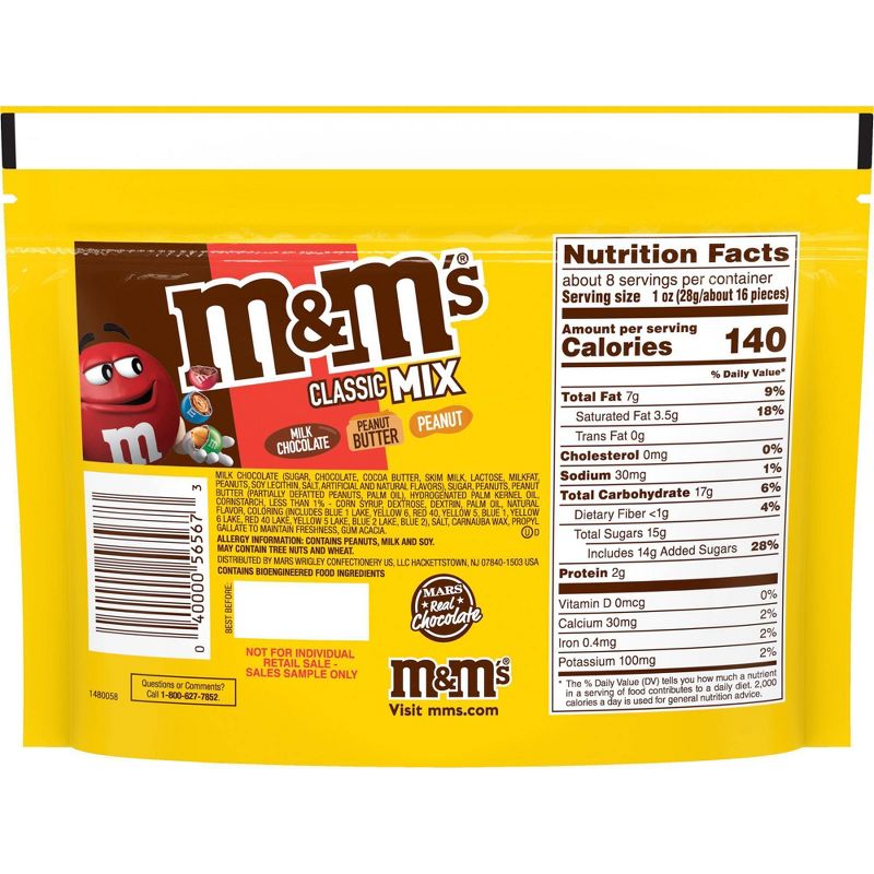 M&M's Classic Mix Sharing Sup - 8.3oz