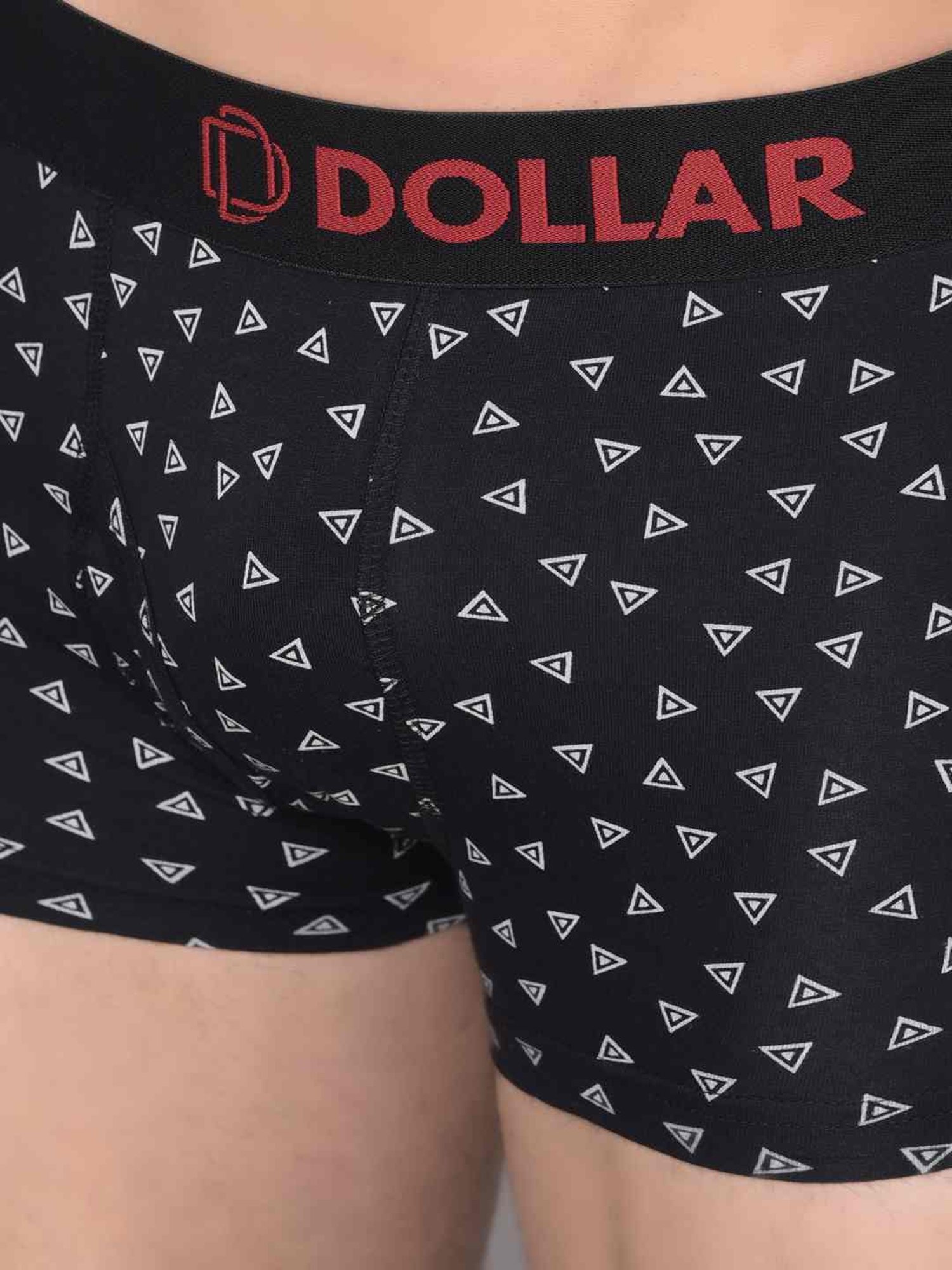 Dollar Bigboss Assorted Cotton Regular Fit Printed Trunks - Pack Of 2