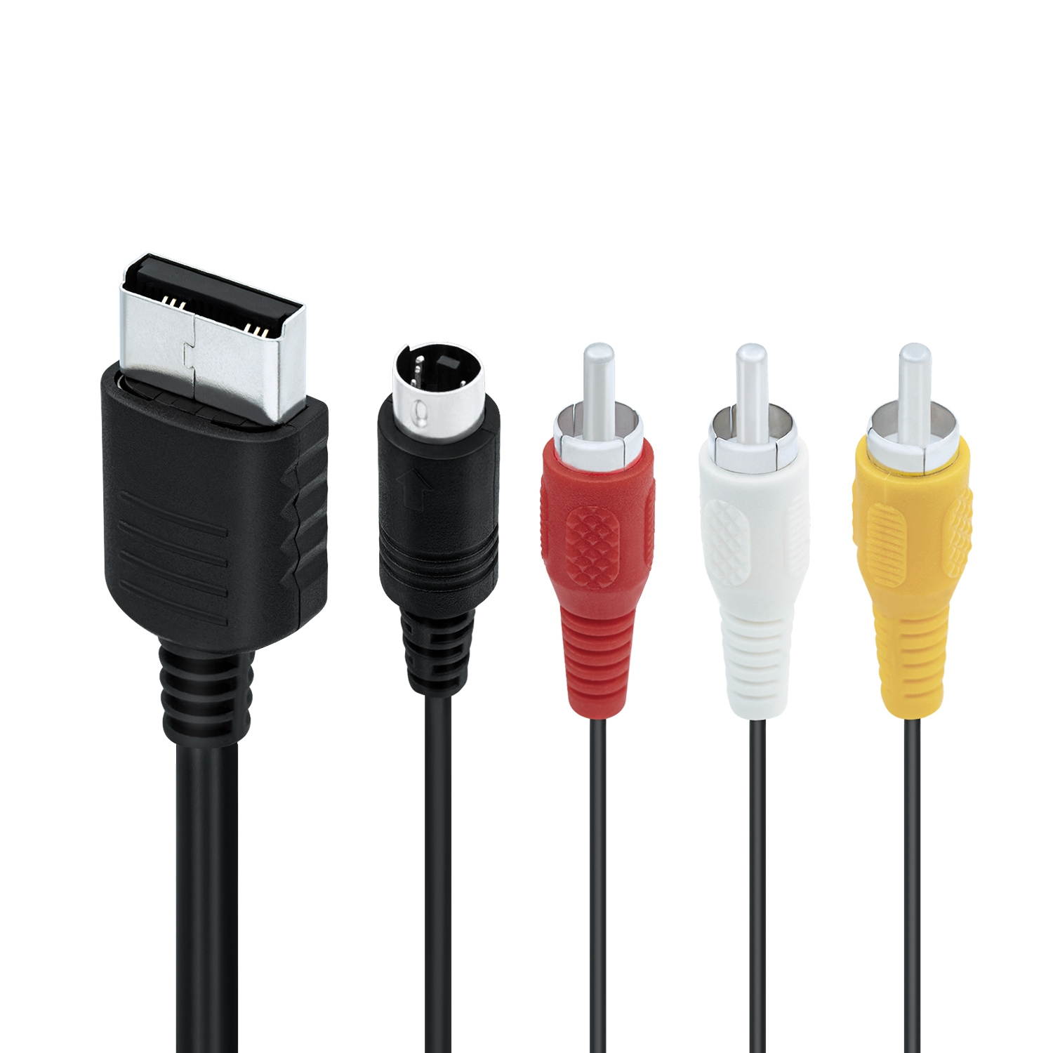 3RCA Audio Video S-Video & AV Cable Cord Sega Dreamcast