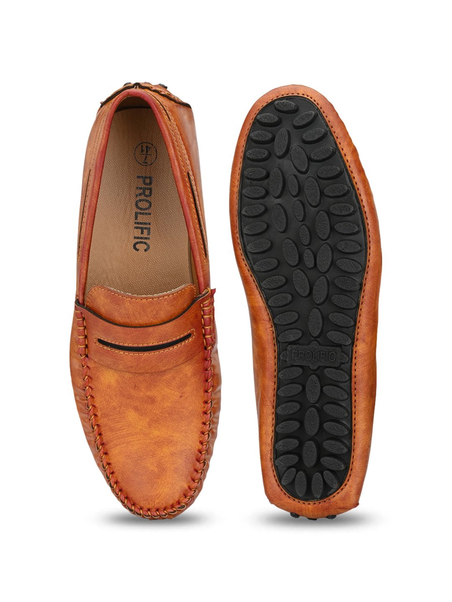Prolific Men's Tan Casual Loafers