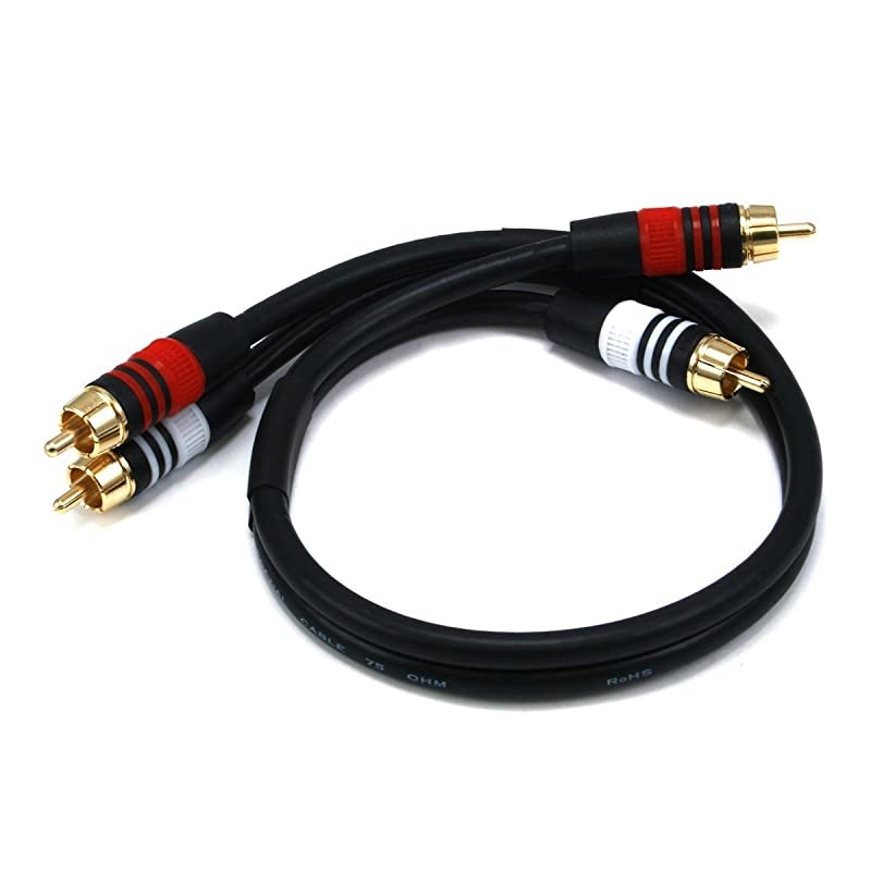 Digital Audio Coaxial Cable | Subwoofer Cable &ndash; (S/PDIF) RCA Cable, 200 Feet