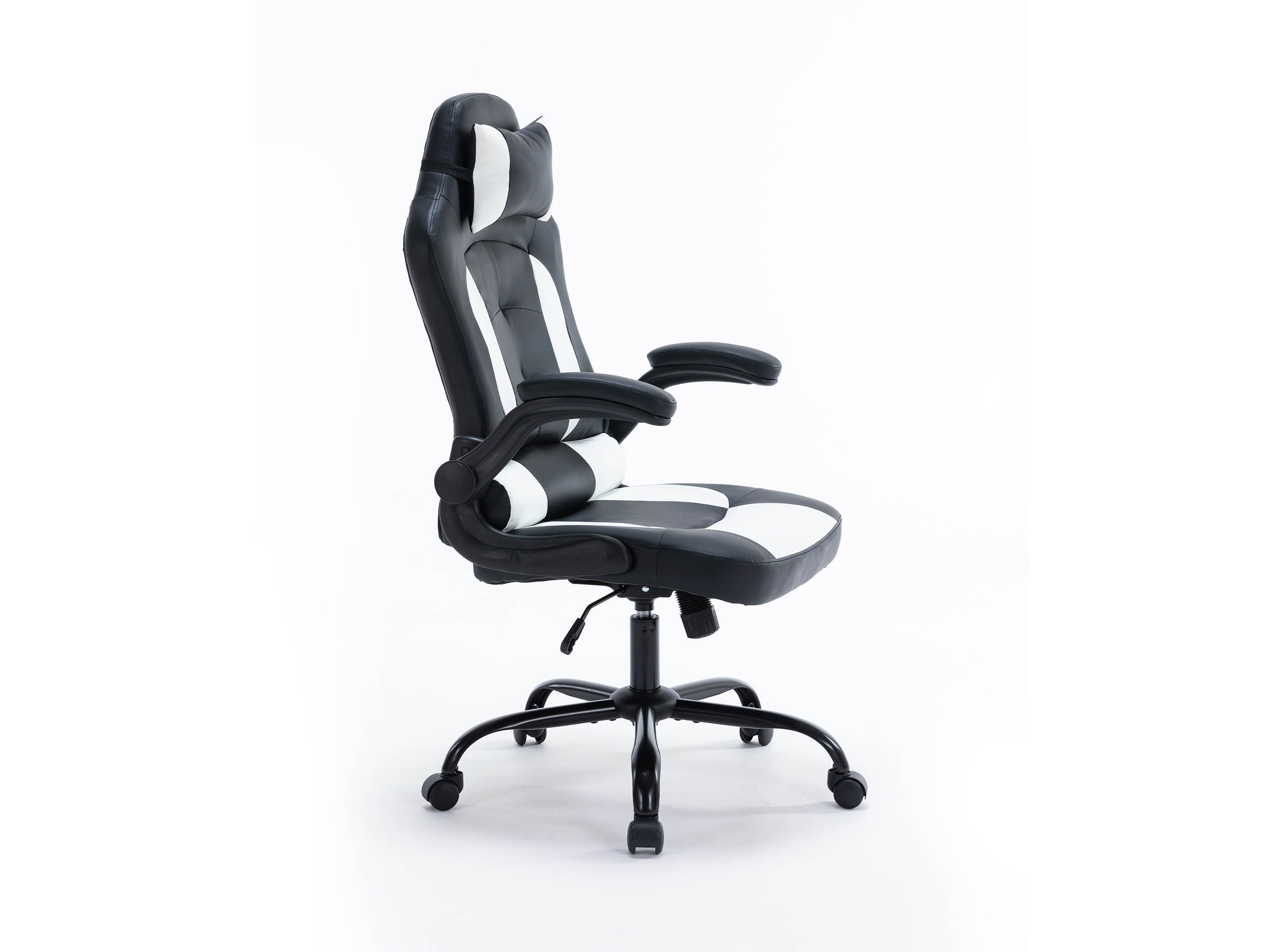 Volans Gaming Chair Home Office Ergonomic Computer Racing Game Chair, Height Adjustable High Back Leather Computer Chair with Headrest and Lumbar Support