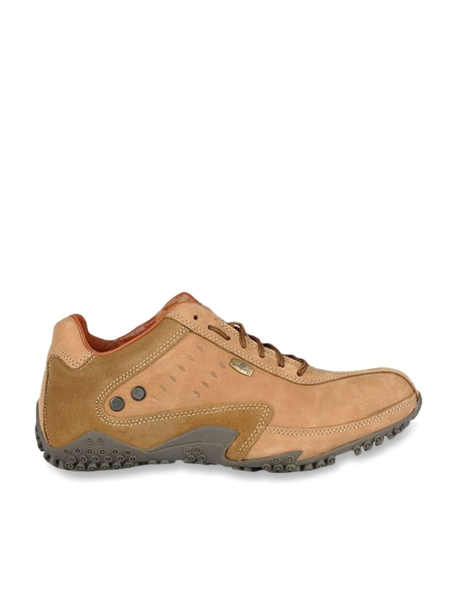 Woodland Men's Camel Casual Shoes