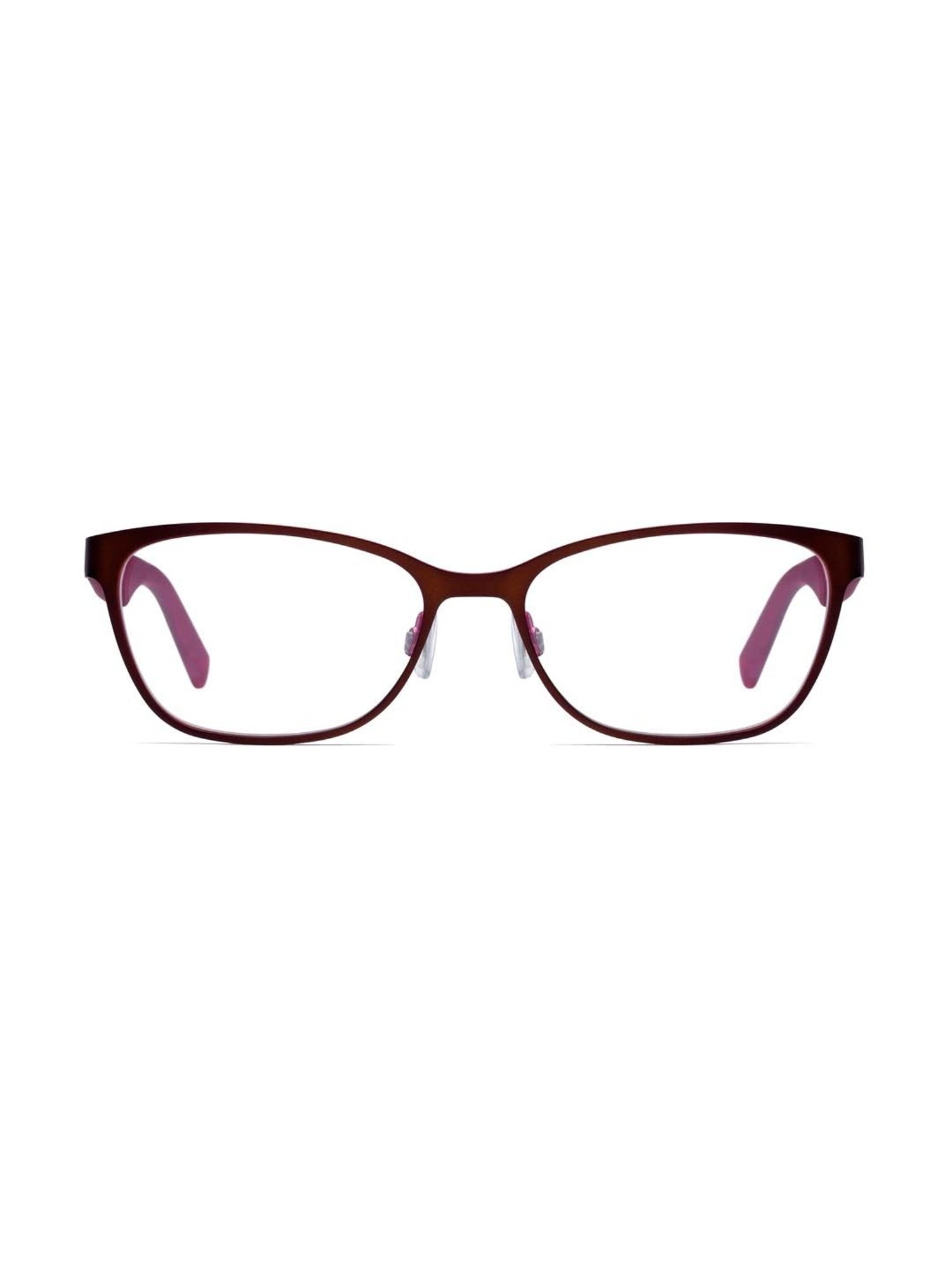 HUGO Brown Rectangular Eye Frames for Women