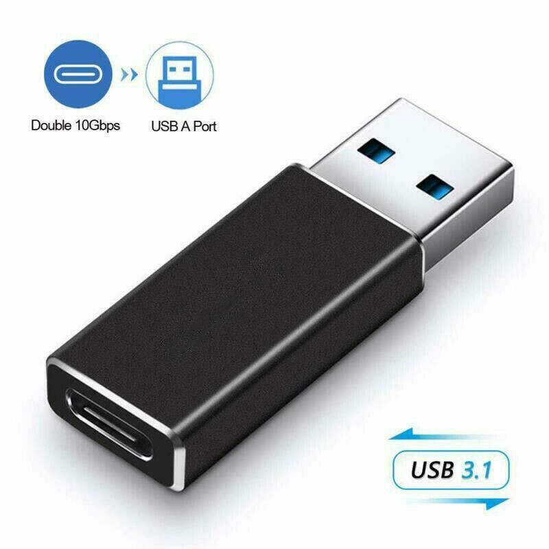 USB 30 to USB C Adapter 3 Pack USB 31 Type C Female to USB 30 A Male Adapter Converter Support Data Sync Charging