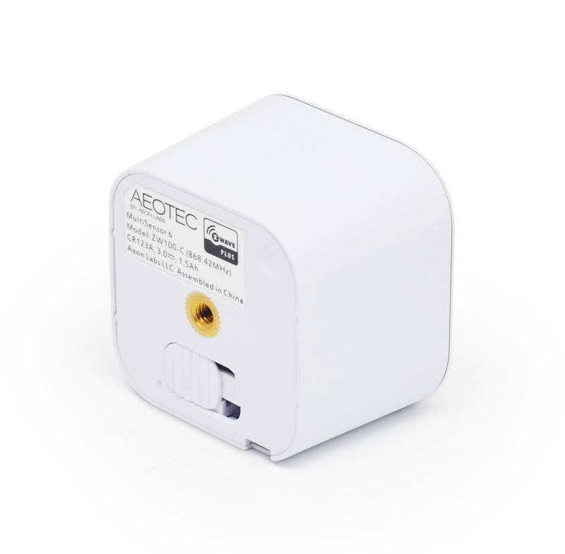 Aeotec Multisensor 6, Z-Wave Plus 6-in1 motion, temperature, humidity, light, UV, vibration sensor