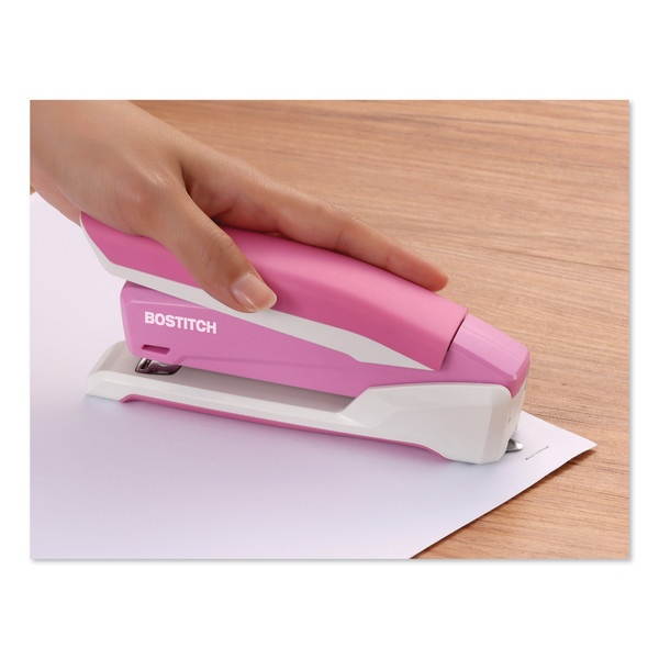 Paperpro-Bostitch inCOURAGE 20 Desktop Stapler 20-Sheet Capacity Pink/White 1188