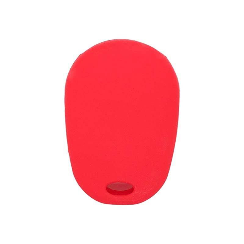 Silicone Cover Protector Case Holder Skin Jacket Compatible with TOYOTA Sienna 4+1 Button 5 Buttons Remote Key Fob CV4423 Red