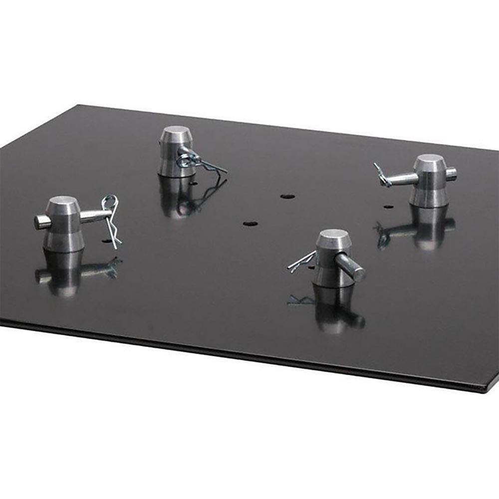 Global Truss Square Steel Lighting Trussing Base Plate 2X2S for F24, F33 and F34