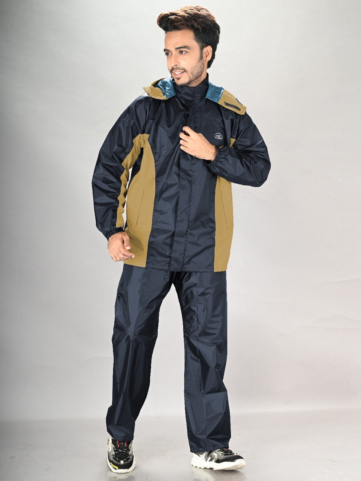 Wildcraft Beige Regular Fit Raincoat Set