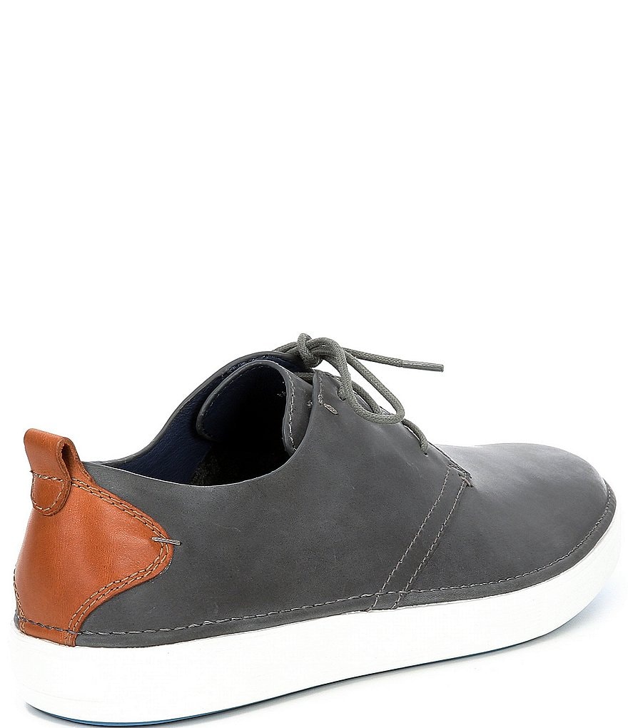 Johnston & Murphy Men's Noah Leather Plain Toe Lace-Up Shoes