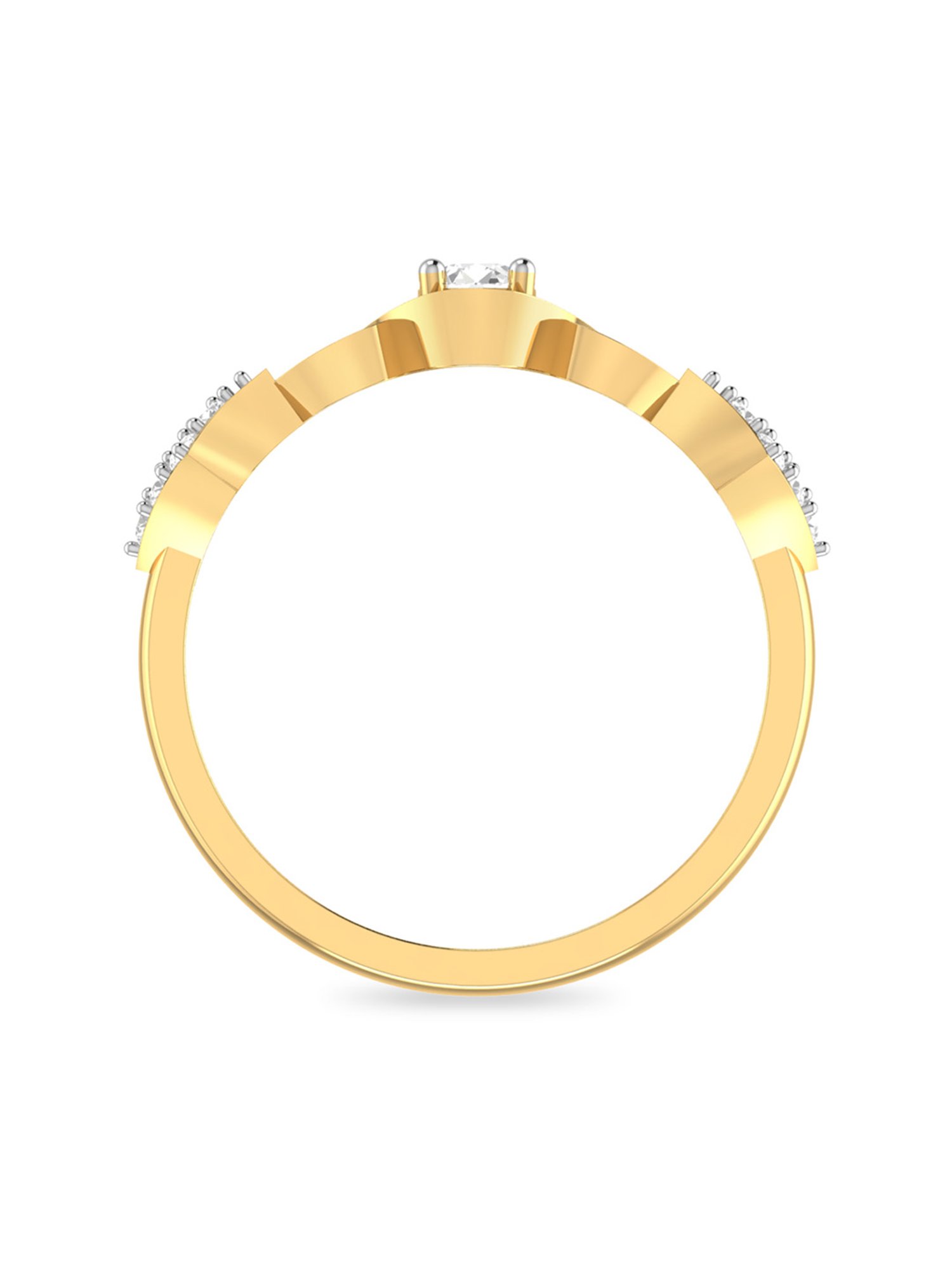 PC Jeweller The Bernadina 18k Gold Ring for Women