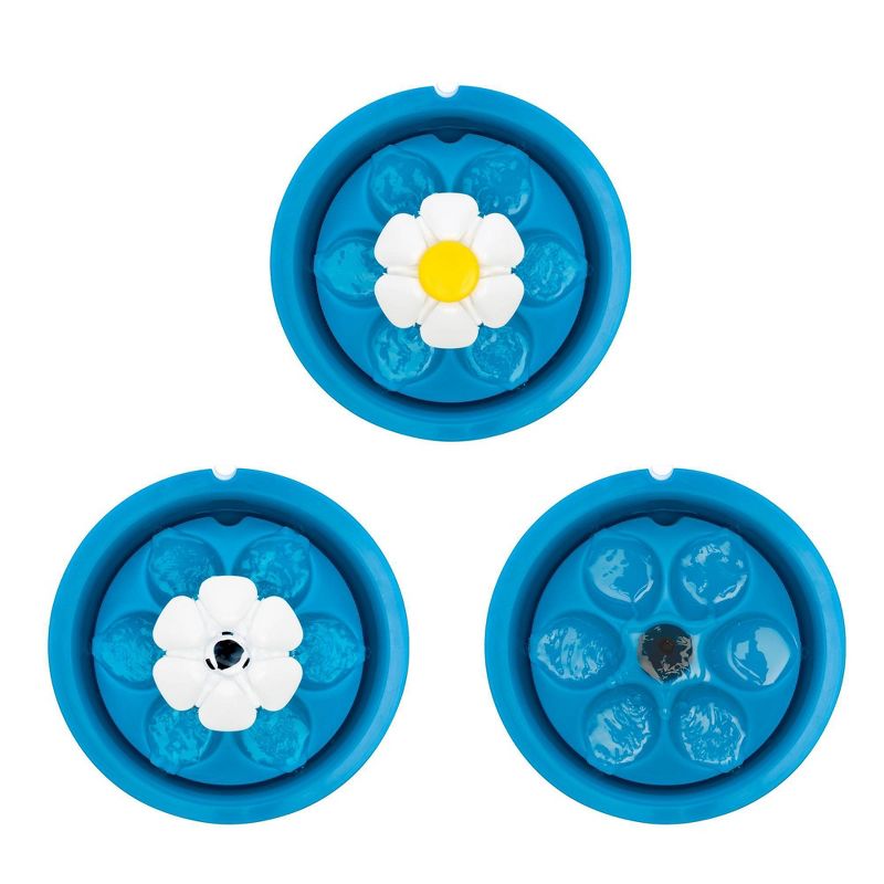Catit Flower Fountain with LED Nightlight - Blue