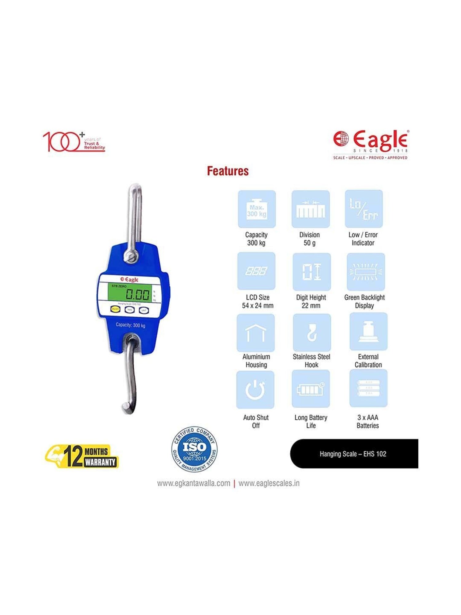 Beurer LS 06 Luggage/Weighing Scale