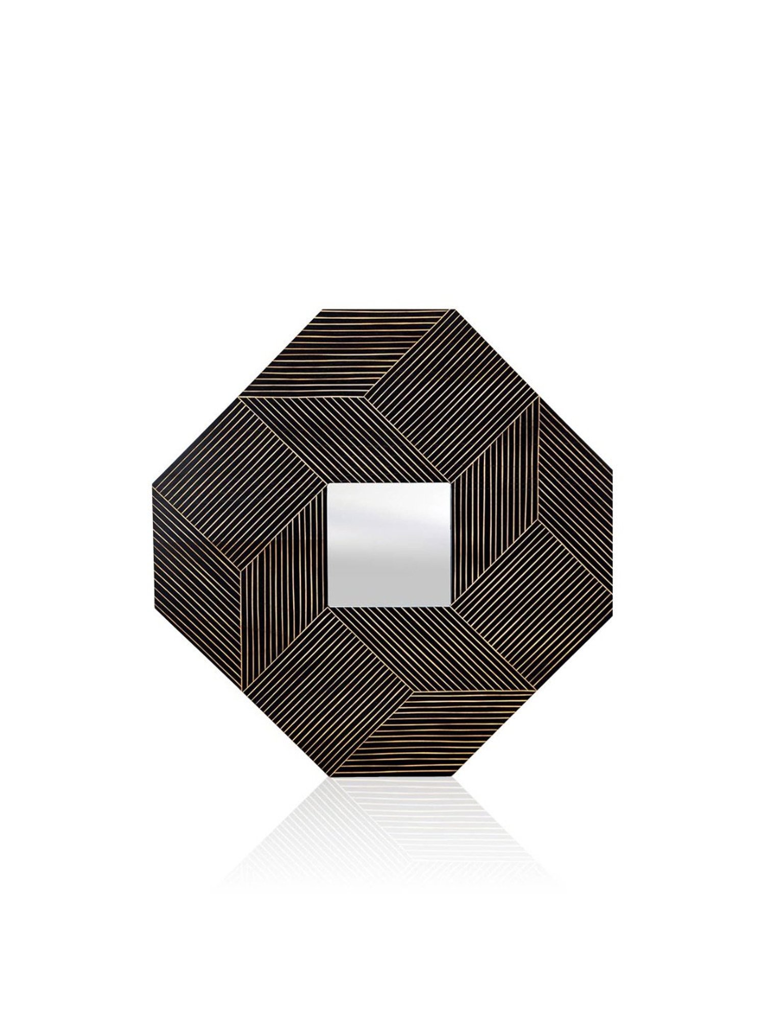 Wallace Table Mirror With Display Tray - Shiraleah