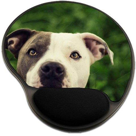 Pitbull Mousepad Base with Wrist Support Mouse Pad Great Gift Idea