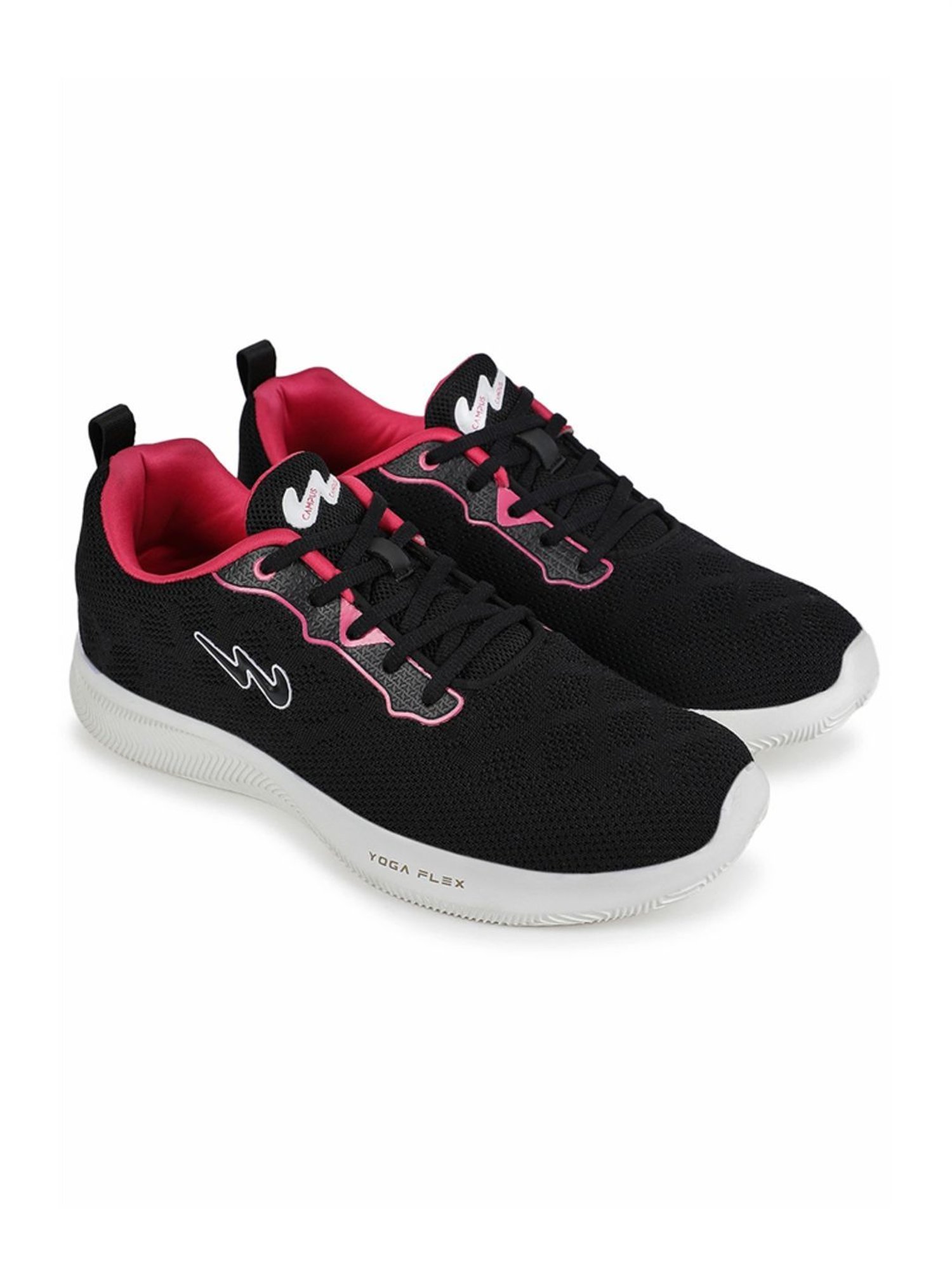 Campus Women's CAMP-EVA Black Running Shoes