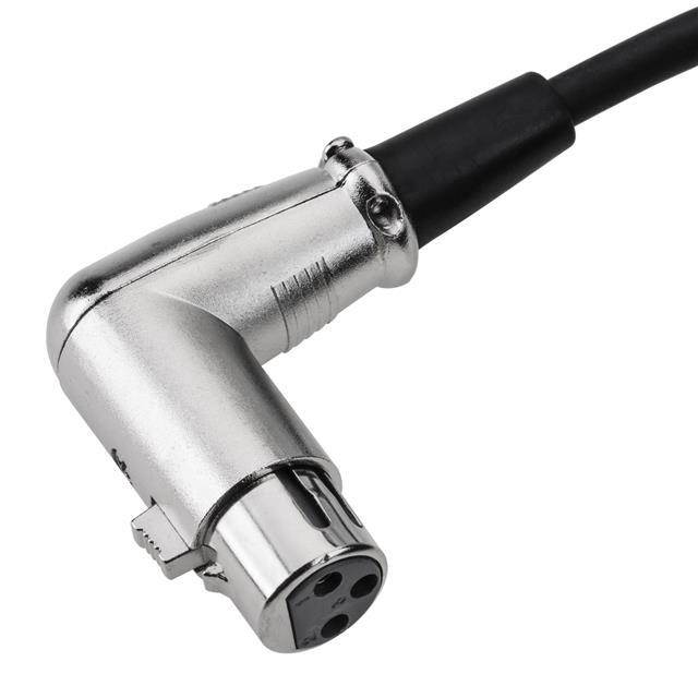 H&A Value Series XLR M to F Professional Microphone Cable - 25' RA #V-XMF-25-RA