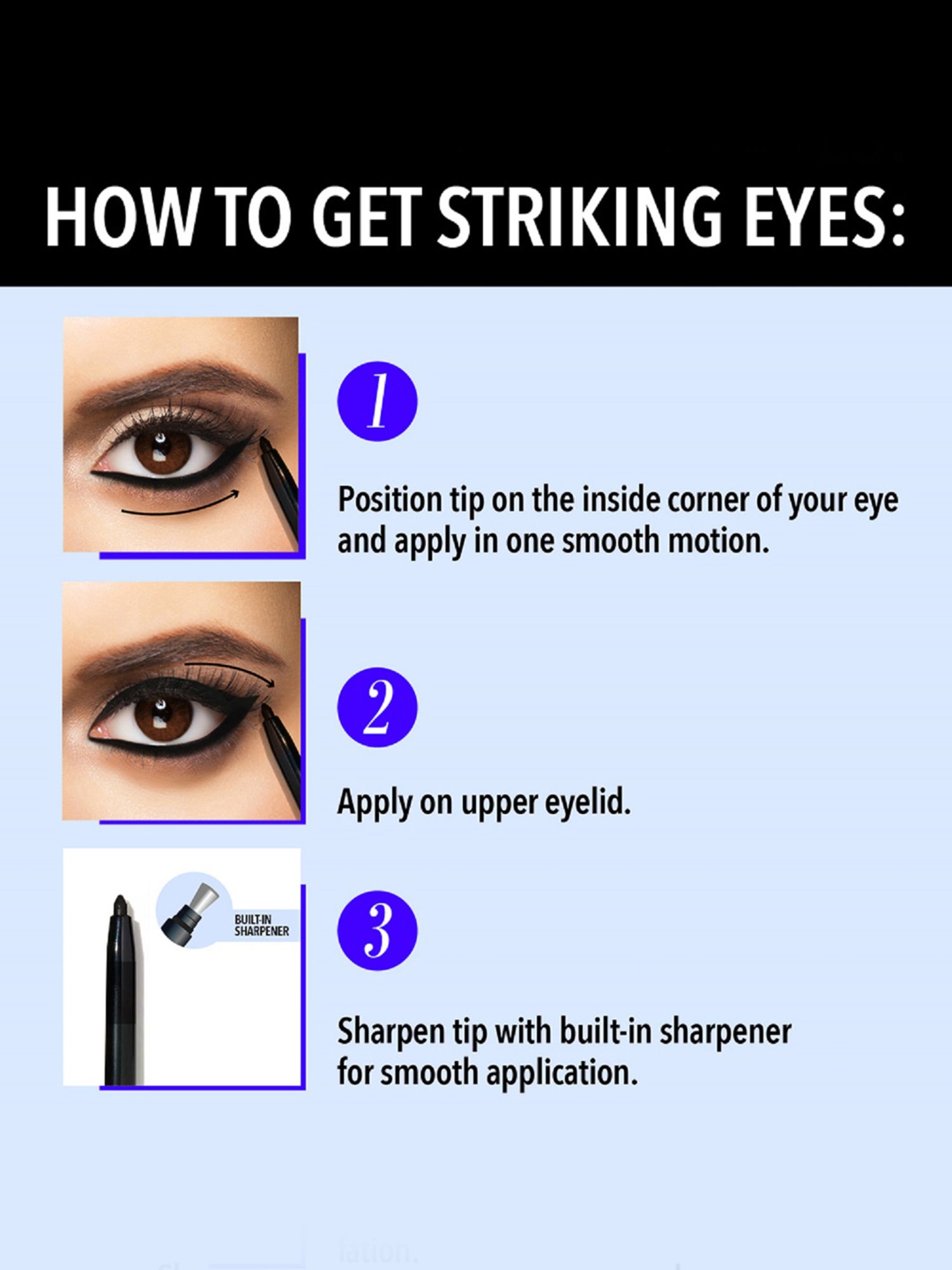 Matt Look Single Stroke Super Glide Eyeliner Kohl Kajal Bottle Green - 1.3 gm