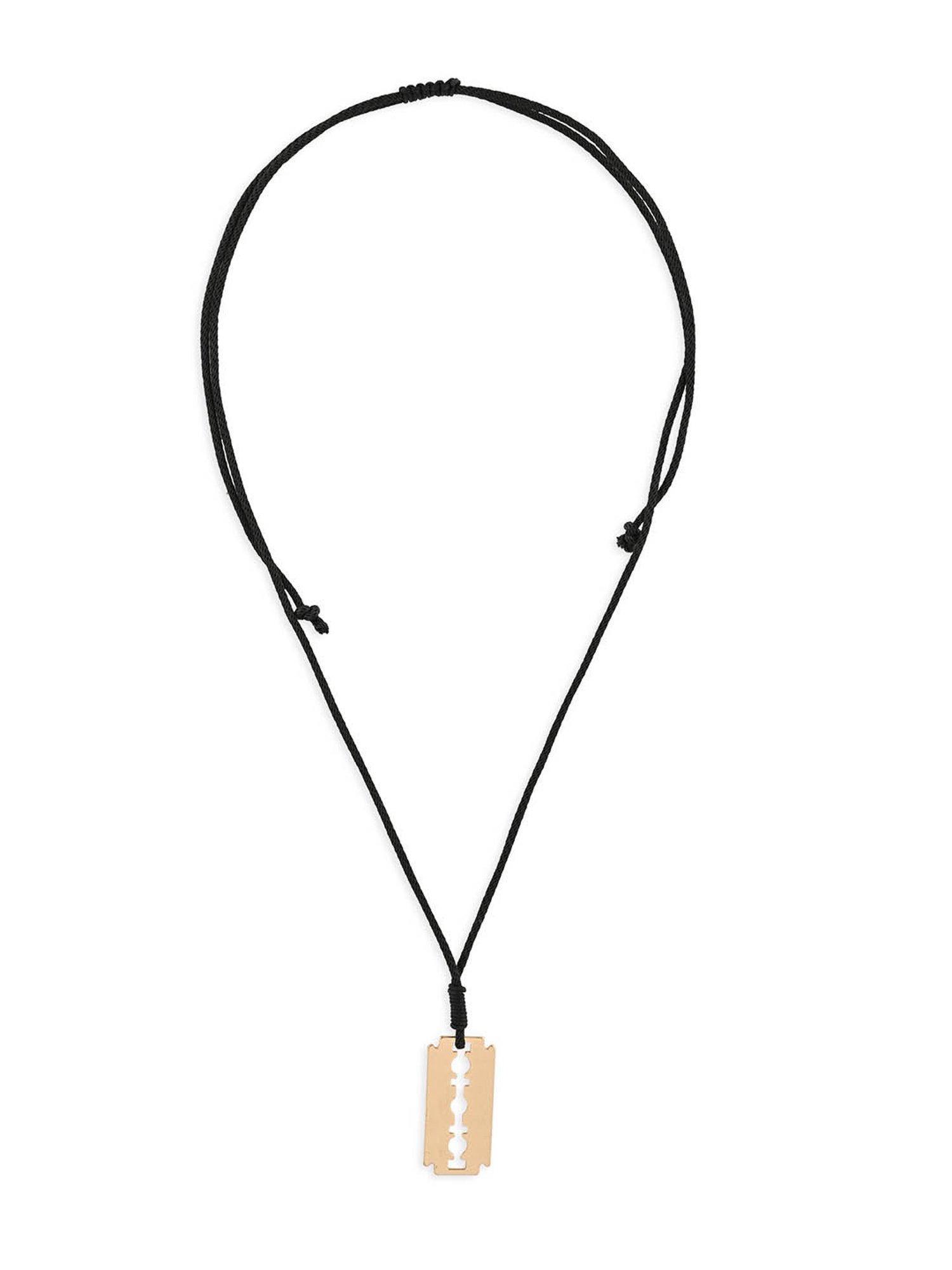 The Bro Code Silver Blade Pendant Neckalce Chain for Men