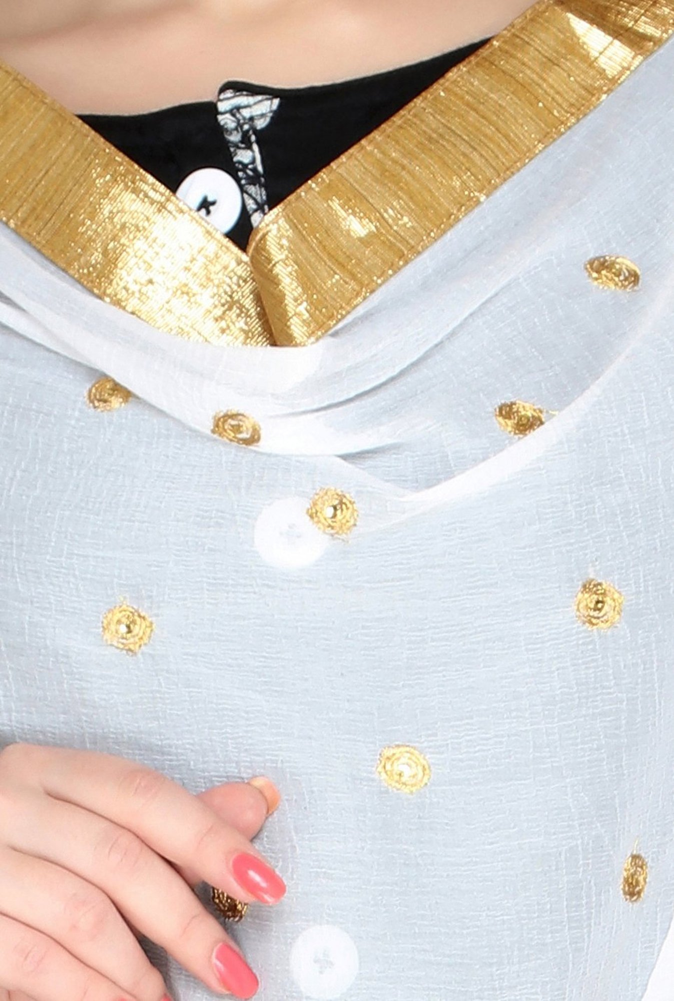 Dupatta Bazaar White Dupatta