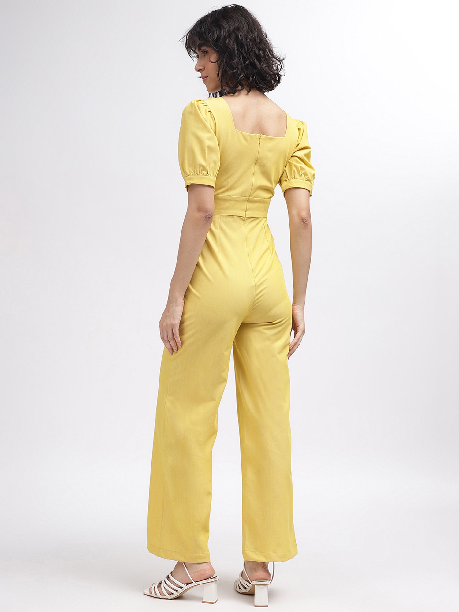 Elle Yellow Maxi Jumpsuit