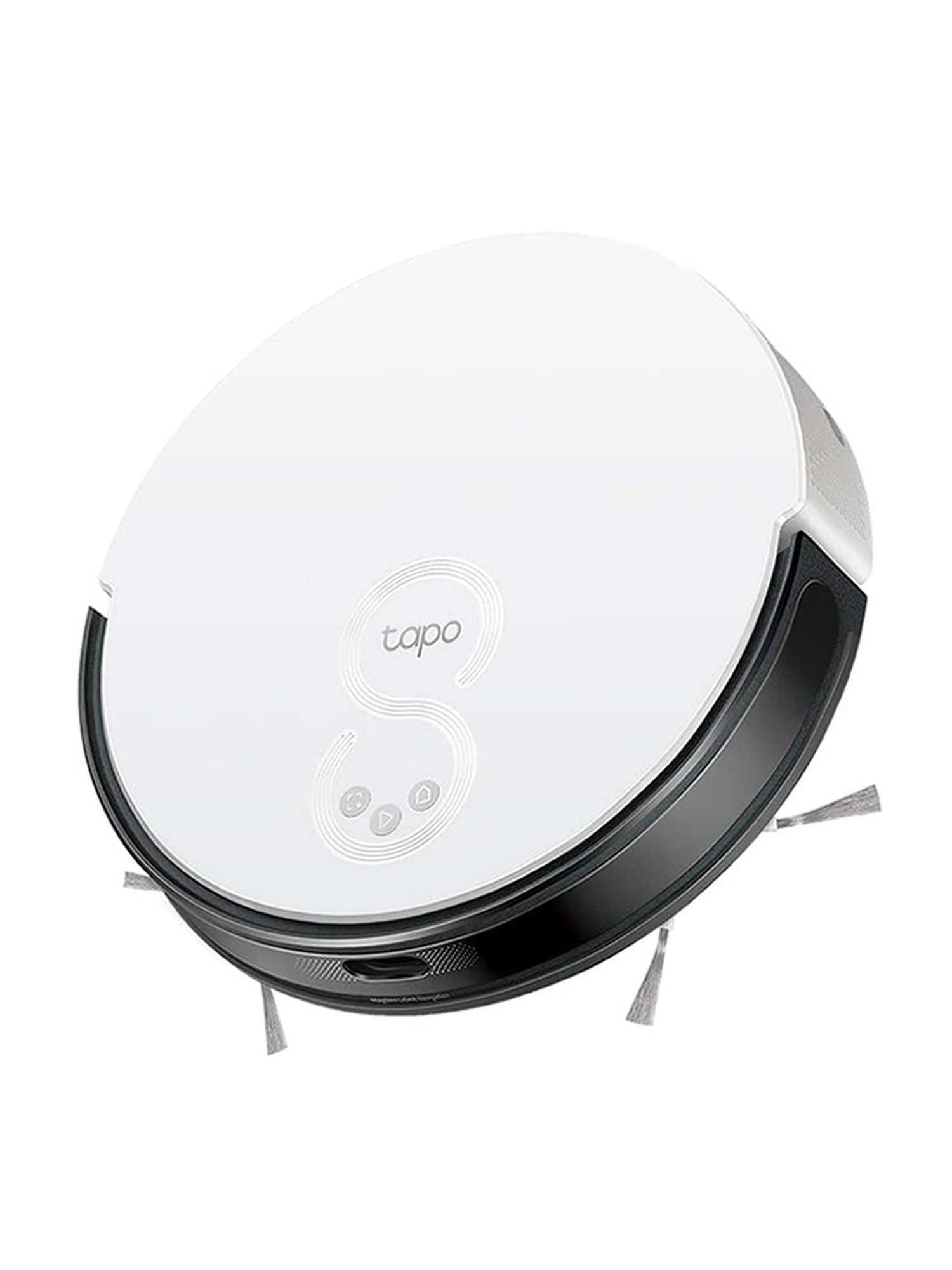 TP-Link Tapo RV20 Mop Plus MagSlim LiDAR Gyroscope Navigation Robot Vacuum (Black & White)