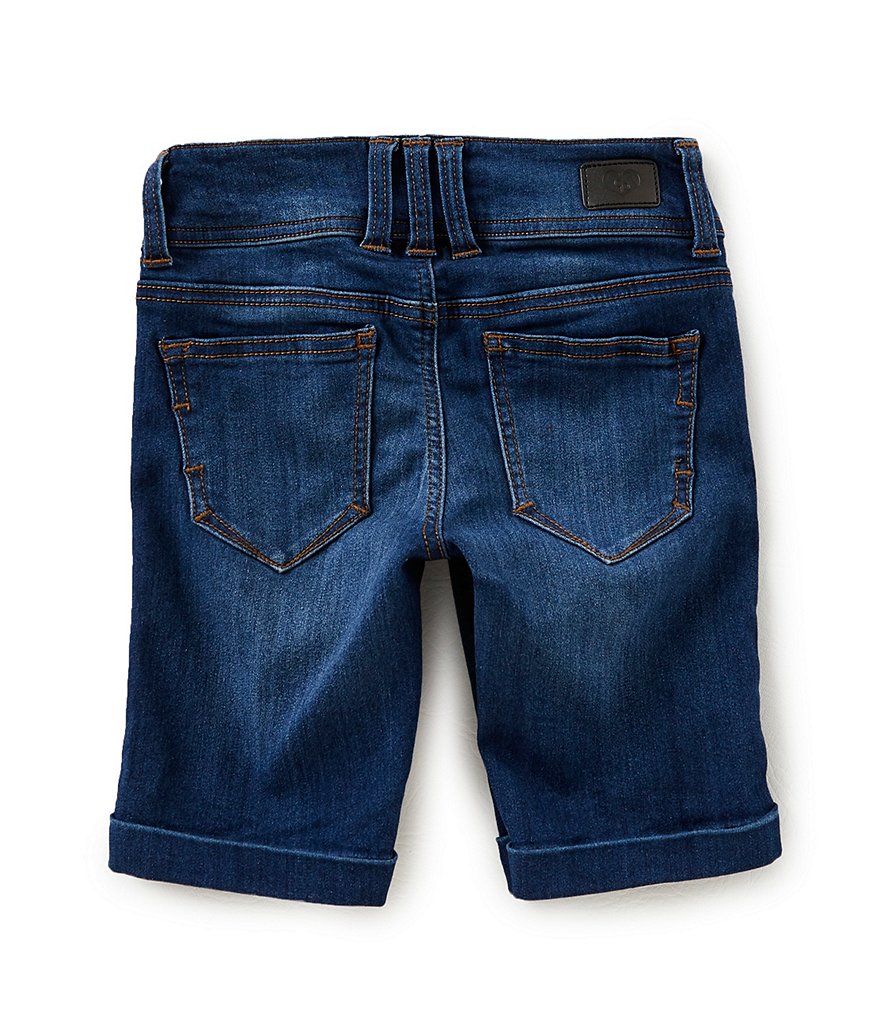 Angie Big Girls 7-14 Smocked Tie-Dye Shorts